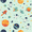 Space Patterns, variant on FORMRS Boys Pajama Pants with Pockets Size 6-8Y Kids Lounge Sleep Bottoms, Dinosaur Pattern