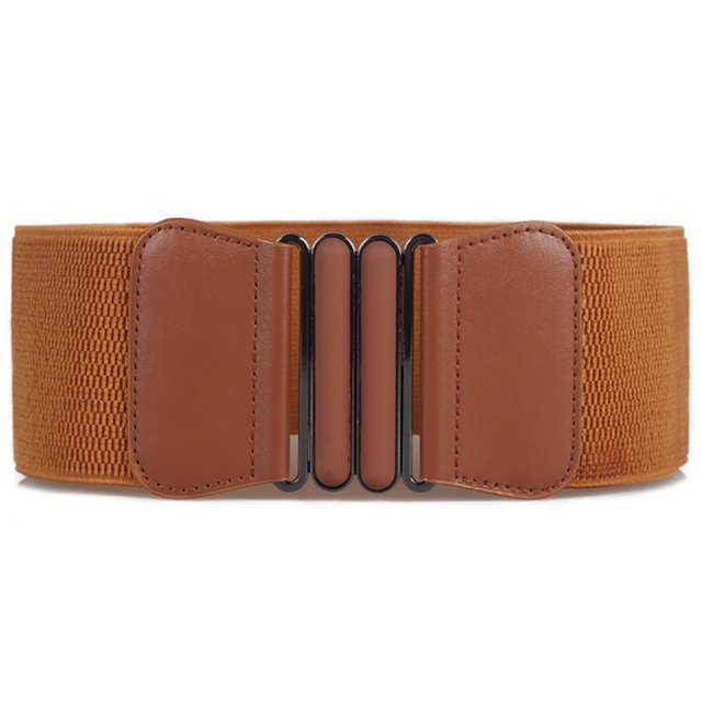 Ceinture de Taille Simple Grand Élastique Extensible Ceinture à Cordon Ceinture à Cordon pour Femmes