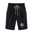 thumbnail image 1 of Mujeres Pantalones Cortos Casual, Cintura Elástica Día de la Independencia de la Impresión Pantalones Cortos con Cordón con Bolsillos para Verano Primavera de Uso Diario, Pantalones Cortos de Verano P, 1 of 4