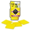 Post-it Notes Super Sticky Full Adhesive Notes, 3 x 3, Electric Yellow, 4/Pack