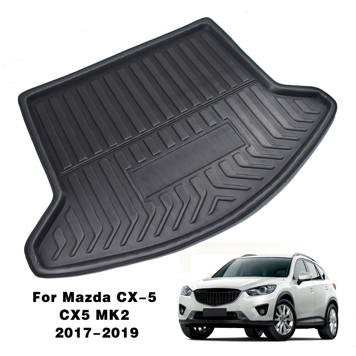 For Mazda CX-5 2017-2020  Rear Trunk Tray Cargo Boot Liner Mat Floor Protector