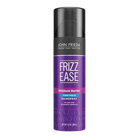 John Frieda Frizz Ease Moisture Barrier Firm Hold Hairspray, 12 (Best Drugstore Frizz Hair Products)