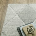 thumbnail image 6 of 8' X 11' Grey And Ivory Geometric Power Loom Stain Resistant Area Rug, 6 of 9