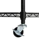 Ktaxon 6-Tier Free-Standing Metal Wire Rack, Strong Durable Corner Unit ...