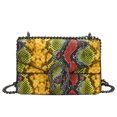 thumbnail image 2 of Bolso de mujer Senior Sense Fashion Serpentine Wrist Shoulder Bag Bolso de diseñador de marca Trend Bolso cuadrado pequeño de cuero de alta calidad, 2 of 4