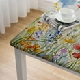 thumbnail image 4 of BANET Spring Tablecloth for Rectangle Tables - Blooming Flower Spring Decorations for Home - Water Resistant Flower Table Cloth for Party,Table white, 4 of 7