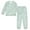 Green Leaf Pattern, variant on Fluffy Pajamas Set Fuzzy Winter Warm Pj Sets Pullover Tops and Long Pants Green Trees and Red Bows X-Small