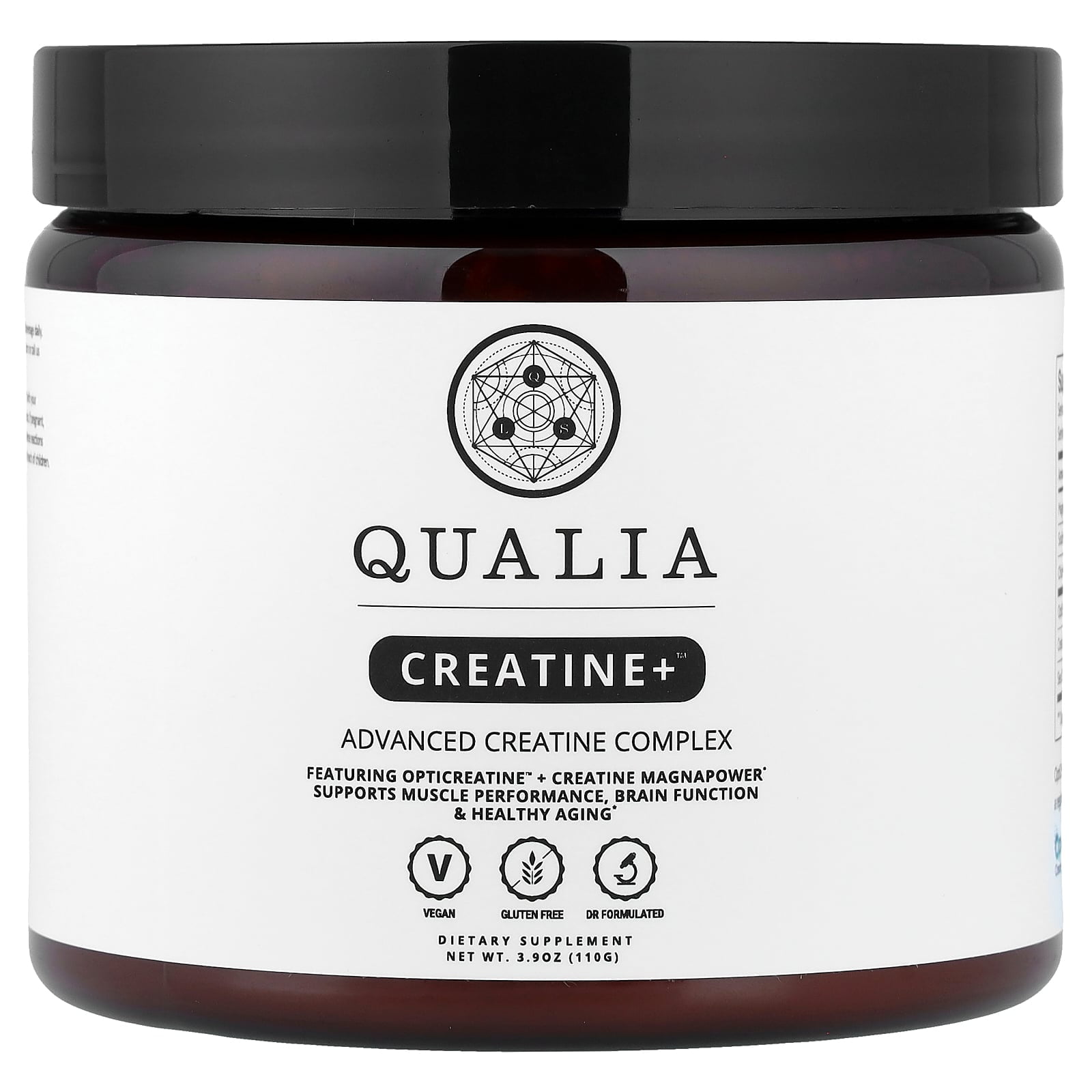Qualia Creatine+™, Advanced Creatine Complex, 3.9 oz (110 g)