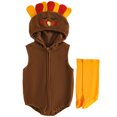 thumbnail image 1 of Ensemble d'Hiver Sans Manches pour Enfants avec Sweat à Capuche et Chaussettes Deux Pièces, 1 of 9