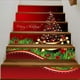 thumbnail image 1 of Etiqueta engomada de la escalera, etiqueta decorativa de las escaleras de las escaleras de la Navidad 3D Etiqueta engomada de las escaleras Respuesta rápida, 1 of 3