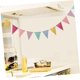 thumbnail image 4 of Banderín de arpillera sintética, decoración de boda, cartel triangular, decoraciones para ceremonia de boda, cartel de despedida de soltera, cartel colgante de vacaciones, 4 of 5