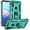 Teal, variant on Compatible with Moto E 2020 case with HD Screen Protector,[Military Grade] Ring Car Mount Kickstand Hybrid Hard PC Soft TPU Shockproof Protective Case for Motorola Moto E (Blue)