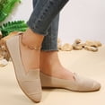 thumbnail image 2 of Amzcrzy Zapatos de mujer,Zapatos de mujer,Zapatillas de mujer, Zapatos de mujer de suela plana y boca poco profunda, informales, de malla transpirable, para primavera y verano Sandalias Mujer Zapatil, 2 of 7