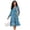Blue Camo Leaves, variant on Women Dresses Long Sleeve Size Medium Waist Midi Fashion Dress Cozy Comfy Workwear for Women Midi Elastic Dress, Pink Camouflage Leaves