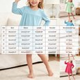 thumbnail image 3 of OJSFQUFP Girls' Long Sleeved Home Nightgown Leisure Cute Solid Color Dress, 3 of 7