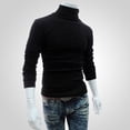 thumbnail image 5 of Pull d'Hiver Chaud en Coton Col Montant pour Hommes, 5 of 5
