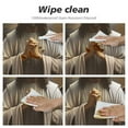 thumbnail image 4 of PIKWEEK Waterproof Resistant Fabric Round Tablecloth White, 4 of 7