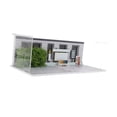 thumbnail image 4 of Bunblic 1/64 Model Car Display Case with Lighting Storage Stackable Display Stand Parking Lot Scene Diecast Garage Model for Toy Cars A, 4 of 8