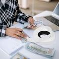 thumbnail image 2 of 1 Roll Of Paper Currency Bands Money Cash Paper Bands Money Wrappers for Bills Currency Straps Multi-Function Paper Money Fixing Straps Money Wrappers, 2 of 8
