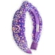thumbnail image 1 of Diadema FROG SAC con nudo de lentejuelas morada para niñas, 1 of 8