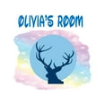 thumbnail image 2 of Personalized Animal Wall Decals for Bedroom - Big Buck Hunting Antlers Wall Sticker Decal With Easy Installation Instructions Custom Name Sticker - Size: 10 In x 10 In, 2 of 5