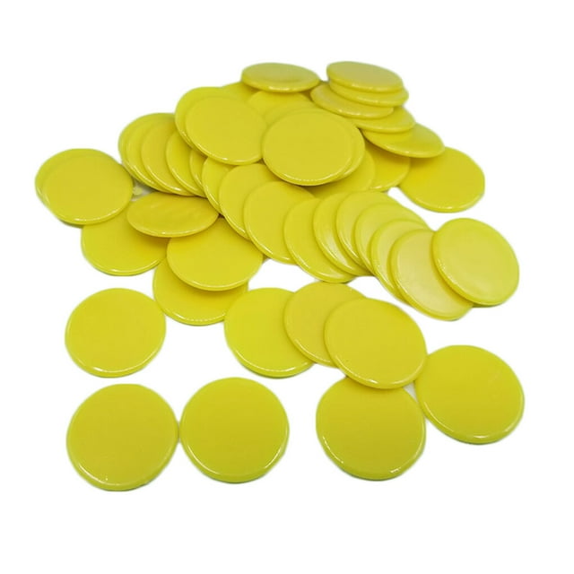 100PCS/Set Plastique 19mm Puces Marqueurs de Couleur Multi Amusant Club Familial Enfants Jeu Fournitures Compter les Jouets Mathématiques