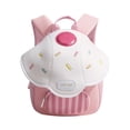 thumbnail image 2 of Mochila con diseño de , divertida mochila escolar para niñas de 3 a 6 años, regalos de cumpleaños para niños pequeños , Rosa, 2 of 8