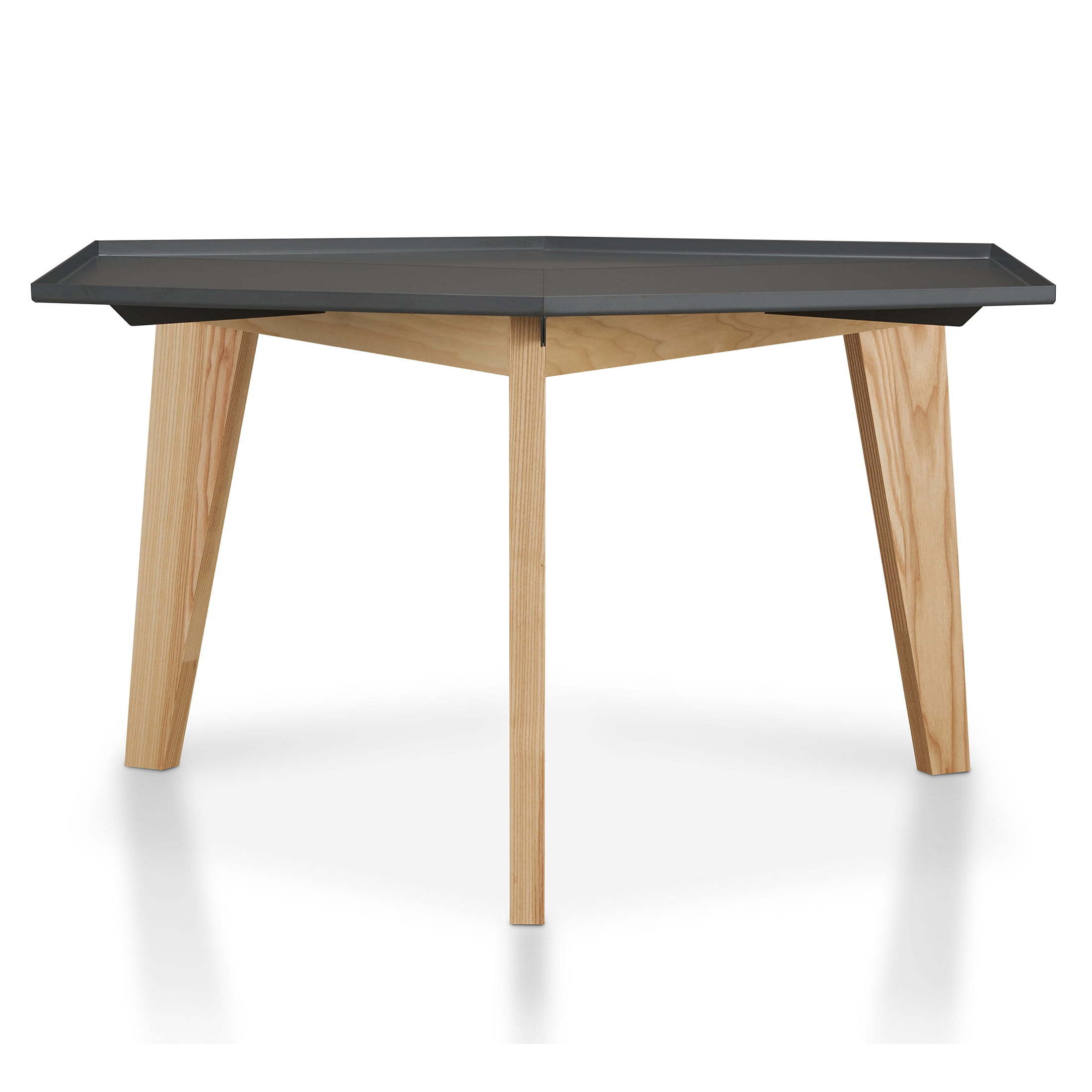 Furniture of America Vidor Coffee Table with Tray Top, Gray