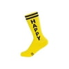 Happy Socks - Kids Yellow and Black Unisex Knee High Socks