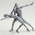thumbnail image 3 of Figura de anime Kun Body Chan modelo coleccionable dibujo boceto pintura maniquí muñeca, 3 of 5