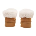 thumbnail image 6 of Women’s Winter House Slippers Fleece Lined Faux Fur Slip-On with Supportive Memory Foam Sole, 6 of 6