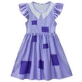 thumbnail image 3 of Girls Cosplay Costume Dress Clown Ruffles Sleeve Outfits, 3-9Y, 3 of 7