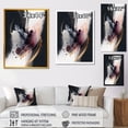 thumbnail image 4 of DESIGN ART Designart "Gold Purple Transcending Complexity I" Abstract Canvas Prints 16 in. wide x 32 in. high, 4 of 5