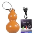 thumbnail image 2 of Mistaha Smart Fingerprint Padlock with Fast Unlock, High Security, 20 Fingerprints, USB Rechargeable, IP65 Waterproof, Portable for Various Uses, 2 of 6
