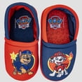 thumbnail image 3 of Paw Patrol Slippers for Toddlers, Mismatch A-Line House Shoes, Red/Blue, Toddler 7/8, 3 of 6