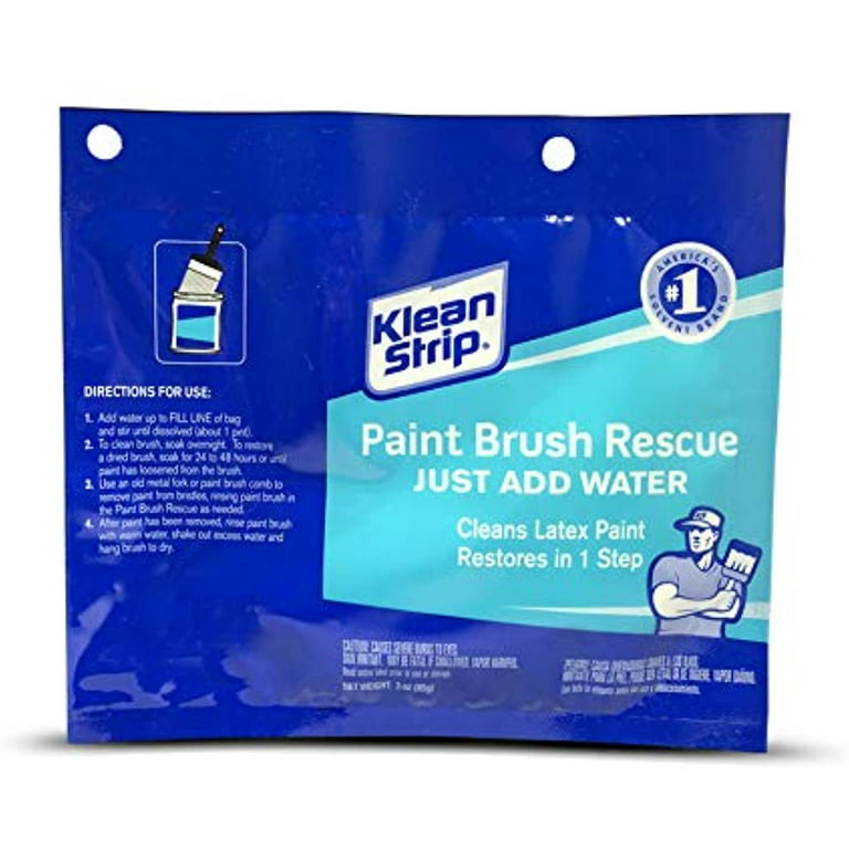 Klean-Strip ® Paint Brush Rescue - Removes Wet and Dried Latex/Oil