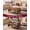 Rustic Brown, variant on VASAGLE Lift Top Coffee Table, Lift Tabletop Dining Table, Gas Spring, Hidden Compartment, Open Storage Shelf, Rustic Brown