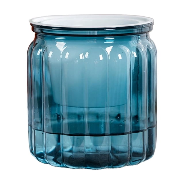 Transparent Hydroponic Small Potted Pots Indoor Living Room Desktop Transparent Hydroponic Plastic Flower Pots A Must For Green Lovers Transpare