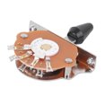 thumbnail image 5 of 5-Way Electric Guitar Switch Metal Plastic with Screws Musical Instrument Accessories, 5 of 8
