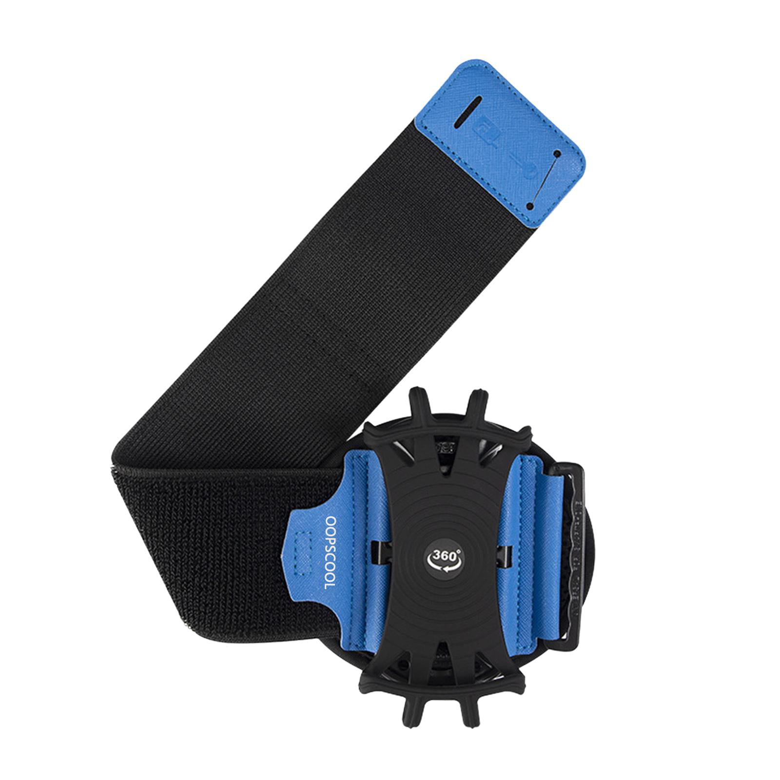 L 360°Rotatable Forearm Mobile Phone Holder for iPhone Armband Compatible with iPhone 8 11 12 X Xr Xs Max 7/8 Plus SE Samsung S9 S10 S20 OOPSCOOL Universal Running Armband All 4”- 6.5” Smartphone 