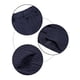 thumbnail image 5 of Pantalones de vestir a rayas para hombre Pantalones formales de rayas verticales de corte recto Pantalones a rayas Azul XL, 5 of 6