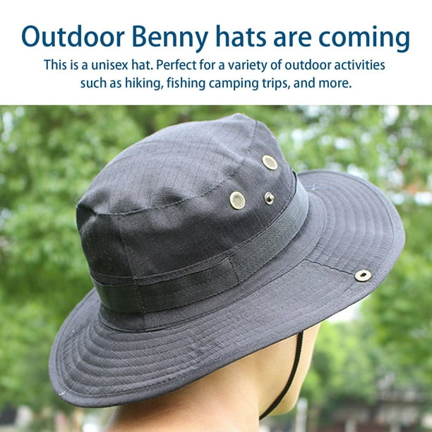 Sun Hat Bucket Cargo Safari Bush Boonie Summer Fishing Womens Mens