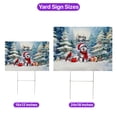 thumbnail image 5 of Merry Christmas Siberian Husky Enjoys Woofmas Winter Xmas Holiday Yard Sign Husky Dog Lover Gifts Outdoor Home Lawn Garden Porch Decor - 02022, 5 of 5
