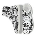 thumbnail image 6 of Wismoutput High-top Leather Barefoot Shoes Men Wide Toe Box Zero Drop Men's Barefoot Sneakers with Animal Pattern, 6 of 7