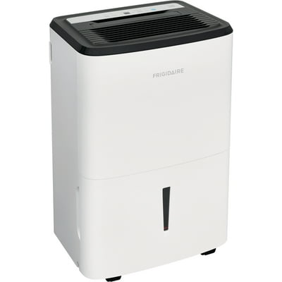 Frigidaire High Efficiency 50-Pint Dehumidifier with Built-in Pump in White