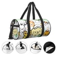 thumbnail image 3 of Lsque Sanrio Pattern Foldable Sports Gym Bag with Wet Dry Pocket, Ultralight Travel Bag, Large Capacity Duffel Bag, Splash Proof Carry on Bag, Overnight Bag, Weekender Bag for Travel, 3 of 6