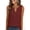 Birck Red, variant on ANRABESS Womens Tank Top Waffle Knit Sleeveless Henley Shirts 2026 Summer Loose Button Up V Neck Dressy Casual Tops Clothes Brown Medium