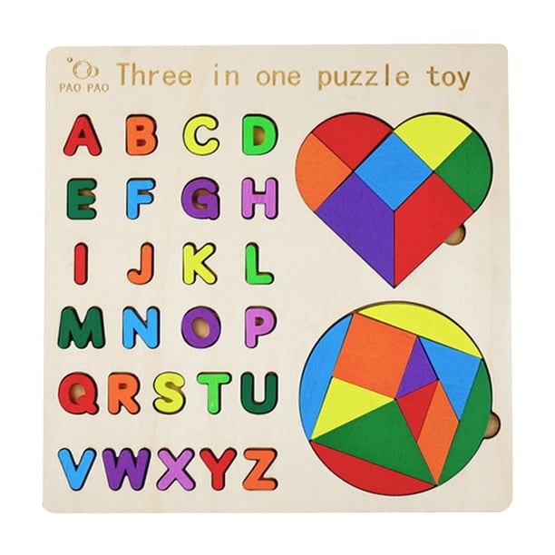 Rompecabezas de juguete Montessori, juego de juguetes de aprendizaje, rompecabezas geométrico reutilizable, juego de mesa familiar para cumpleaños,
