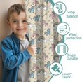 thumbnail image 3 of Blackout Kids Curtains,Cartoon Unicorn Rainbow Star Magic Wand Cloud Childrens Insulated Curtains Set Of 2,Bedroom Essentials,Toddler Room Decor 42"x54", 3 of 5