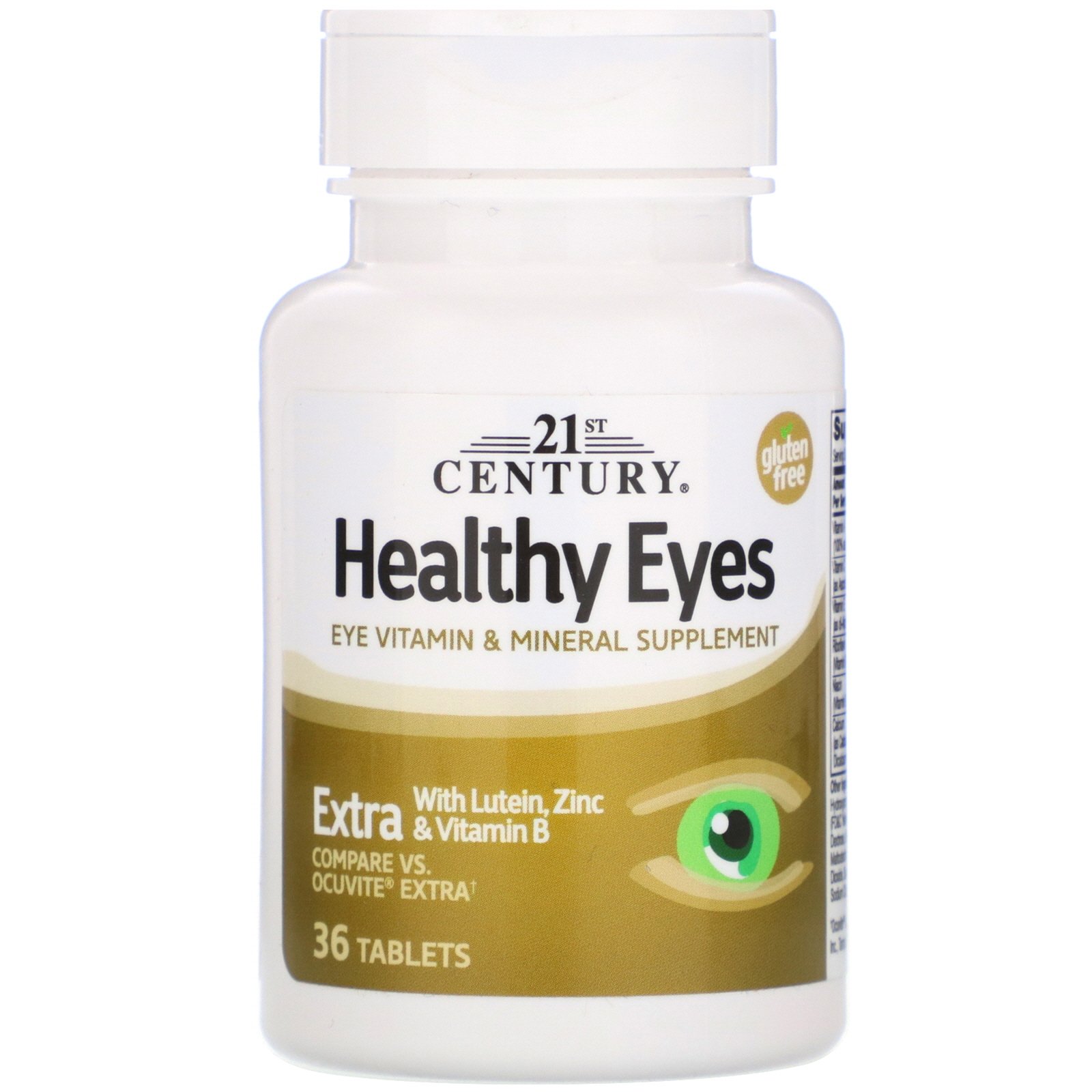 Buy 21st Century Healthy Eyes, Extra, 36 Tablets Online at Lowest Price